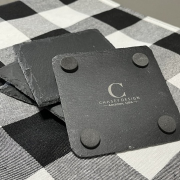 Slate Coaster - Set of 4 Square